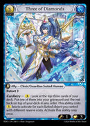 Three of Diamonds (Curio Foil) (248) [Radiant Origins]