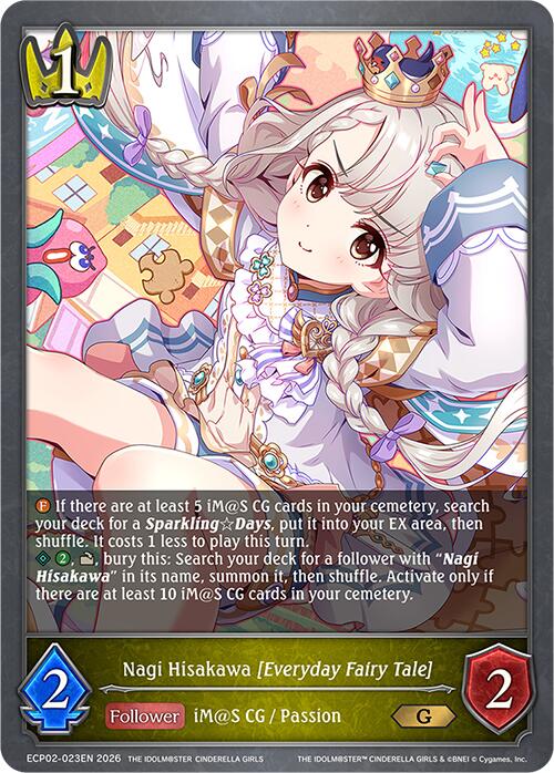 Nagi Hisakawa [Everyday Fairy Tale] (ECP02-023EN) [THE IDOLM@STER CINDERELLA GIRLS EX Crossover Set]