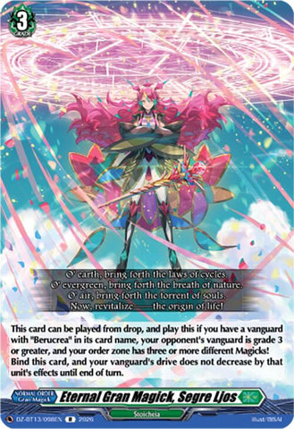 Eternal Gran Magick, Segre Ljos (DZ-BT13/098EN) [Parallactic Clash]