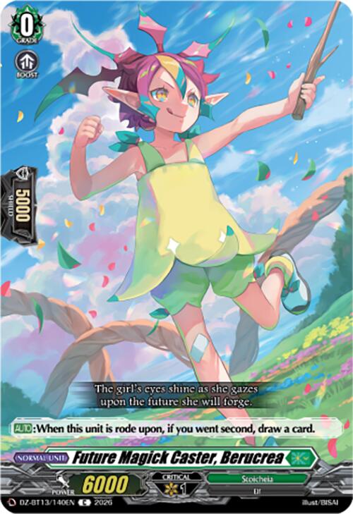 Future Magick Caster, Berucrea (DZ-BT13/140EN) [Parallactic Clash]