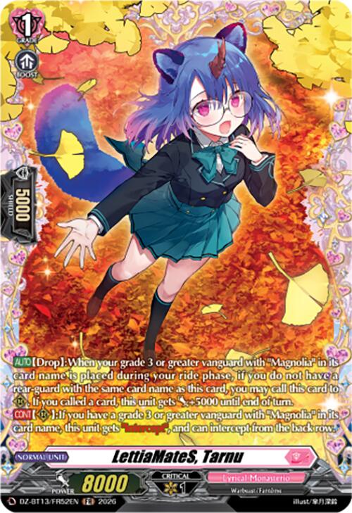 LettiaMateS, Tarnu (DZ-BT13/FR52EN) [Parallactic Clash]