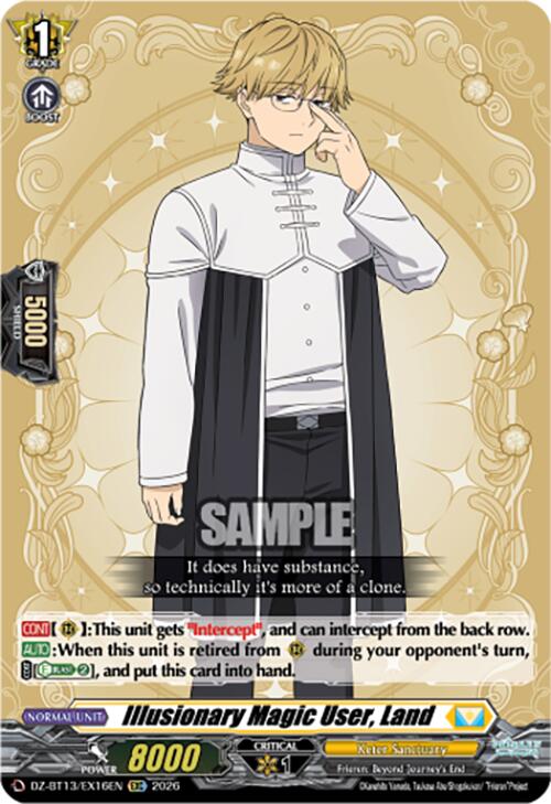 Illusionary Magic User, Land (DZ-BT13/EX16EN) [Parallactic Clash]