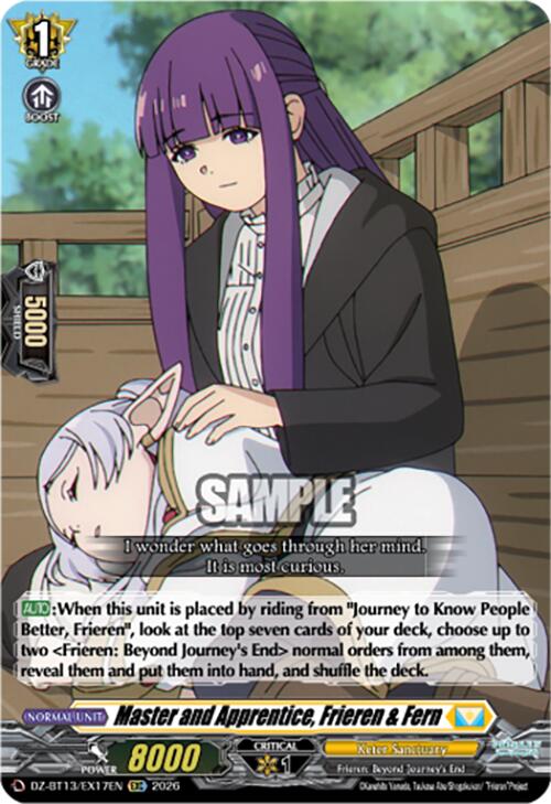 Master and Apprentice, Frieren & Fern (DZ-BT13/EX17EN) [Parallactic Clash]