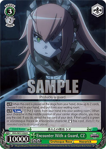 Encounter With a Guard, CZ (OVL/SE51-E26 R) [Nazarick: Tomb of the Undead Vol.3 Extra Booster]