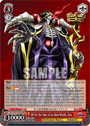 All for the Sake of an Ideal World, Ainz (OVL/SE51-E50H HRR) [Nazarick: Tomb of the Undead Vol.3 Extra Booster]