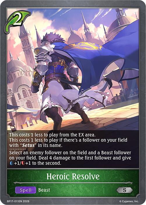 Heroic Resolve (BP17-011EN) [Convergent Destinies]
