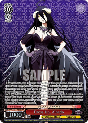 Dress Up, Albedo (Foil) [Nazarick: Tomb of the Undead Vol.3 Extra Booster]