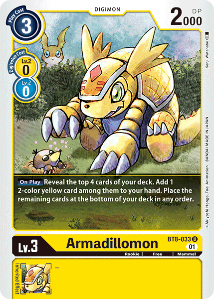 Armadillomon [BT8-033] [New Awakening]