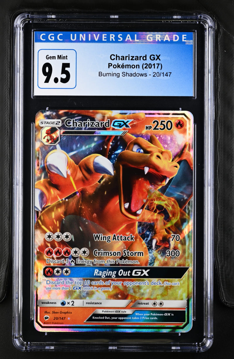 Charizard GX Graded CGC 9.5