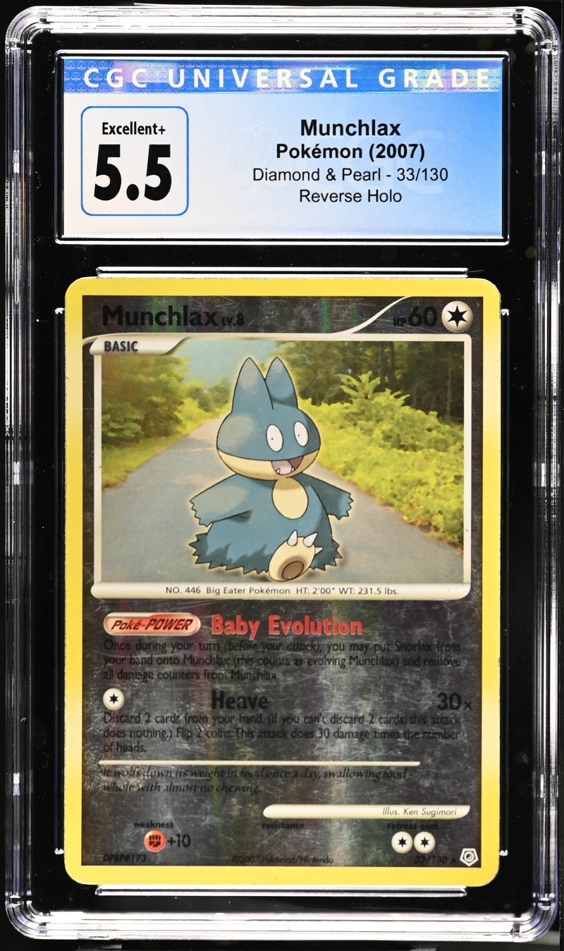 Munchlax Graded CGC 5.5