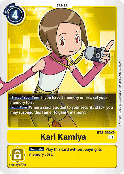 Kari Kamiya [BT8-090] [New Awakening]