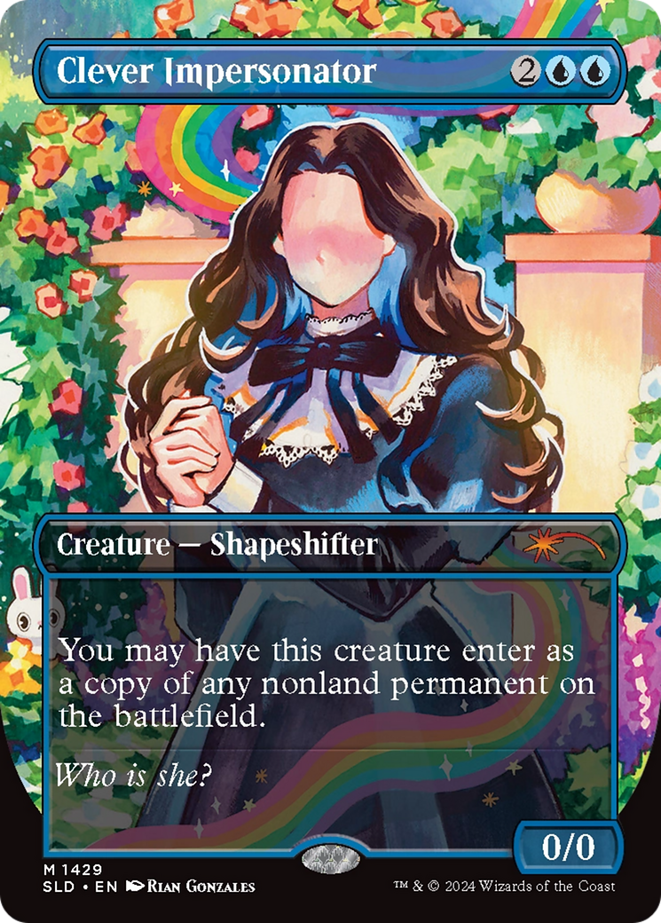 Clever Impersonator (Rainbow Foil) [Secret Lair Drop Series]