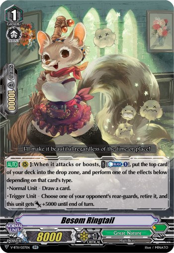 Besom Ringtail (V-BT11/027EN) [Storm of the Blue Cavalry]