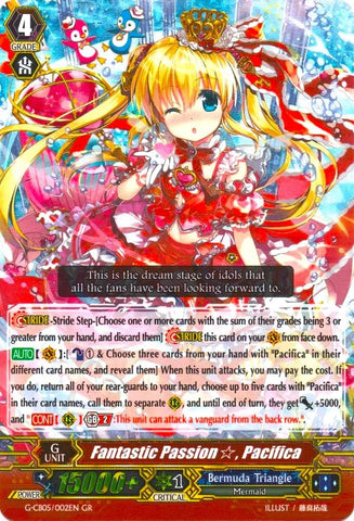 Fantastic Passion, Pacifica (G-CB05/002EN) [Prismatic Divas]