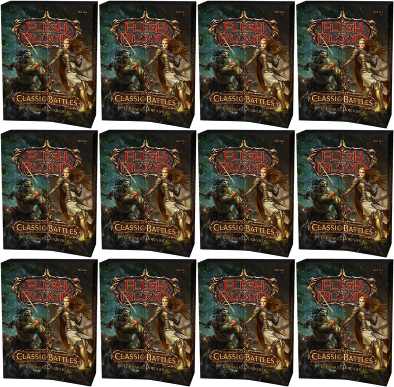 Classic Battles - Box Set Case (Rhinar vs Dorinthea)