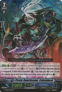 Pirate Swordsman, Colombard (RRR) (G-TD08/006EN) [Vampire Princess of the Nether Hour]