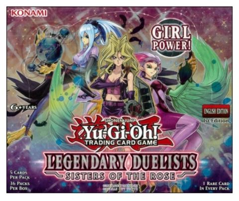 Legendary Duelists: Sisters of the Rose [UK Version] - Booster Box (1st Edition)