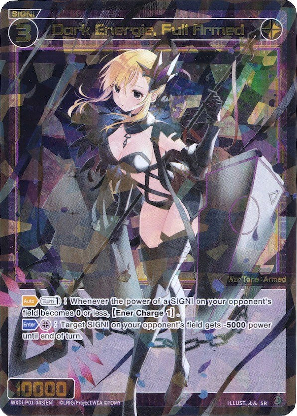 Dark Energie, Full Armed (WXDi-P01-043) [Glowing Diva]