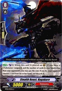 Stealth Beast, Hagakure (BT01/070EN) [Descent of the King of Knights]