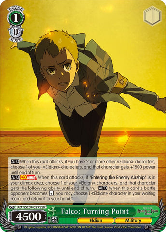 Falco: Turning Point (Foil) [Attack On Titan: Final Season]