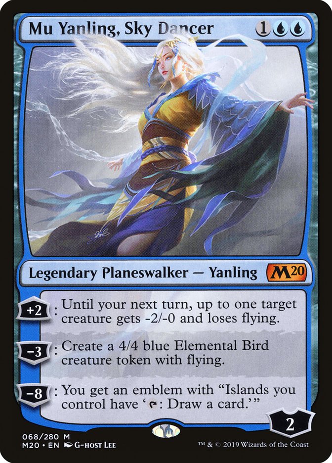 Mu Yanling, Sky Dancer [Core Set 2020]