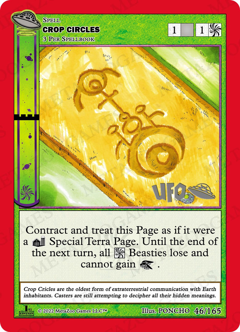 Crop Circles [Cryptid Nation: UFO First Edition Spoiler Pack]