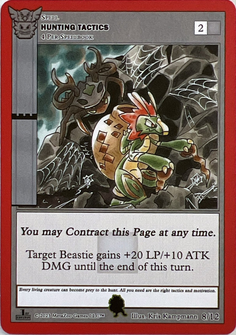 Hunting Tactics (Kee-Wakw) [Native: First Edition Release Event Deck]