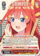 School Festival, Itsuki Nakano (5HY/W101-E069S SR) [The Quintessential Quintuplets Movie]
