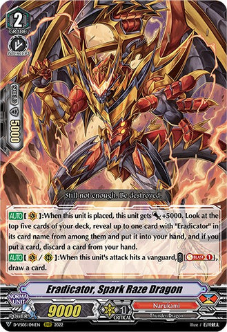 Eradicator, Spark Raze Dragon (D-VS05/041EN) [V Clan Collection Vol.5]