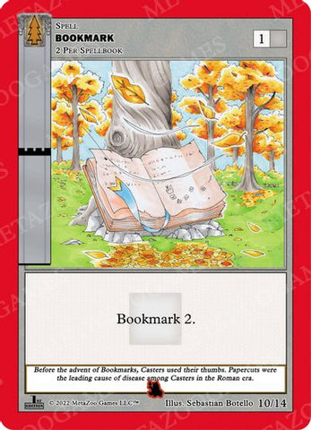 Bookmark (Flame) [Cryptid Nation: Wilderness First Edition Theme Deck]