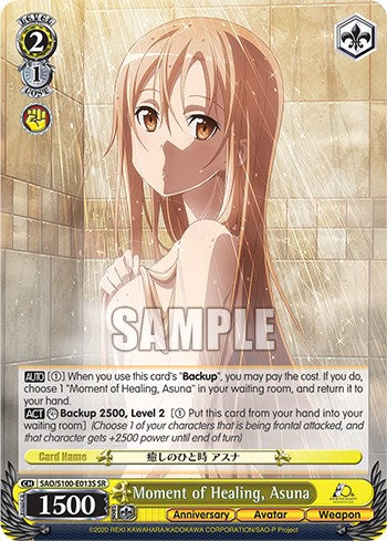 Moment of Healing, Asuna [Sword Art Online Animation 10th Anniversary]