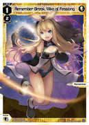 Remember Break, Miko of Feasting (WXDI-10-011) [Prismatic Diva]