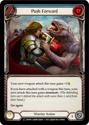 Push Forward (Blue) [U-CRU096] (Crucible of War Unlimited)  Unlimited Normal