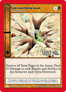Earth Shattering Quake [Cryptid Nation: UFO First Edition Spoiler Pack]