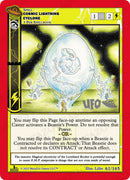 Cosmic Lightning Cyclone [Cryptid Nation: UFO First Edition Spoiler Pack]