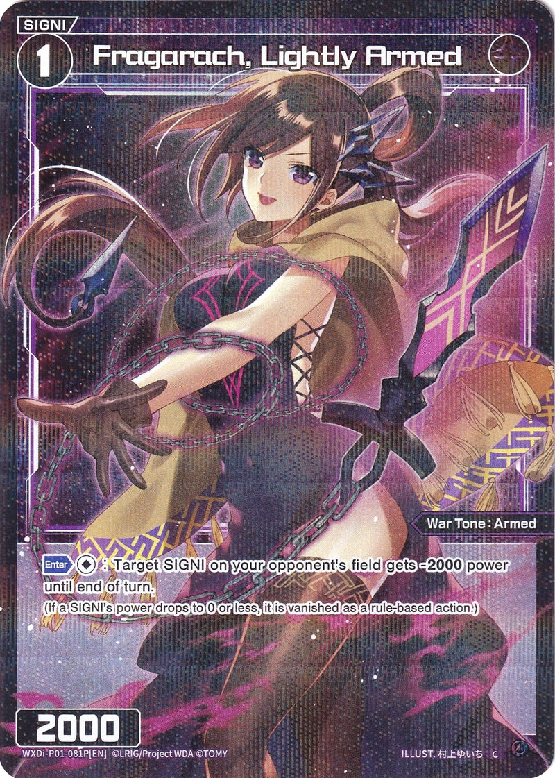 Fragarach, Lightly Armed (Parallel Foil) (WXDi-P01-081P) [Glowing Diva]