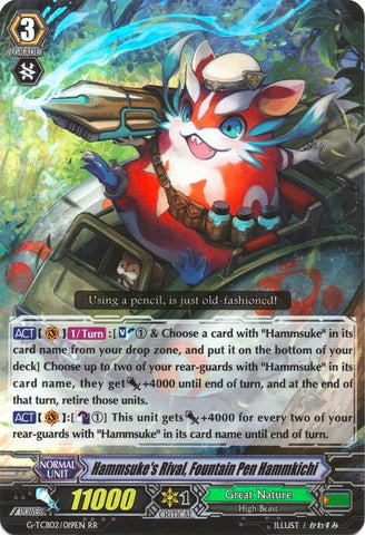 Hammsuke's Rival, Fountain Pen Hammkichi (G-TCB02/019EN) [The GENIUS STRATEGY]