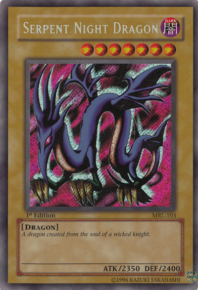 Serpent Night Dragon [MRL-103] Secret Rare