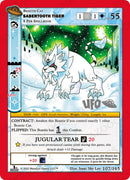 Sabertooth Tiger [Cryptid Nation: UFO First Edition Spoiler Pack]