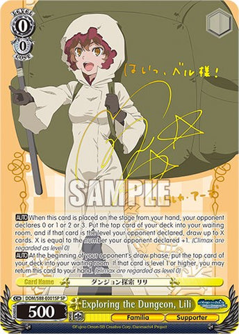 Exploring the Dungeon, Lili (DDM/S88-E001SP SP) [Is it Wrong to Try to Pick Up Girls in a Dungeon?]