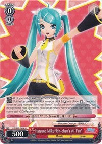 Hatsune Miku"Rin-chan's #1 Fan" (PD/S22-E058 U) [Hatsune Miku -Project DIVA- f]