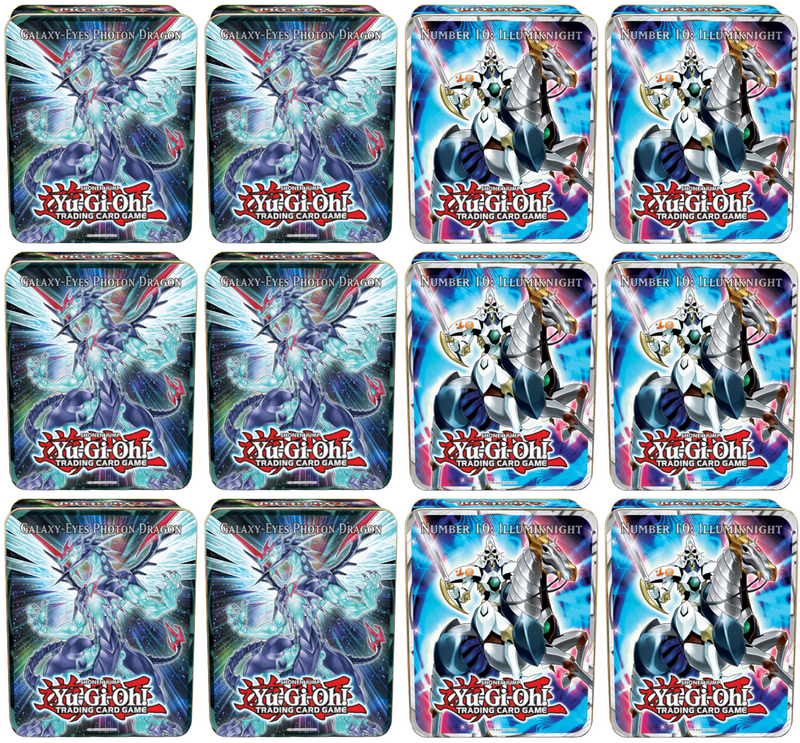 Collectible Tin Display (Galaxy-Eyes Photon Dragon/Number 10: Illumiknight)