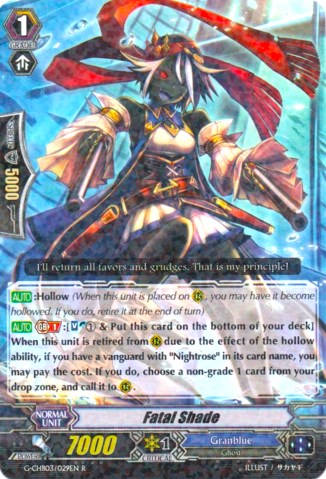 Fatal Shade (G-CHB03/029EN) [Rummy Labyrinth Under the Moonlight]