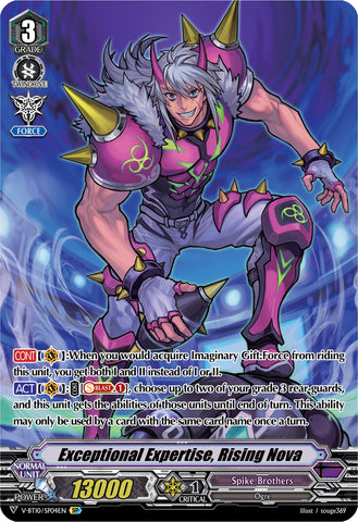 Exceptional Expertise, Rising Nova (V-BT10/SP04EN) [Phantom Dragon Aeon]
