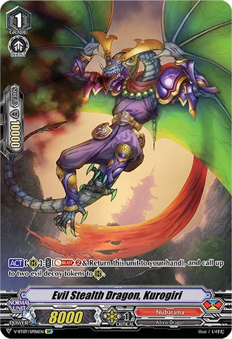 Evil Stealth Dragon, Kurogiri (V-BT07/SP06EN) [Infinideity Cradle]
