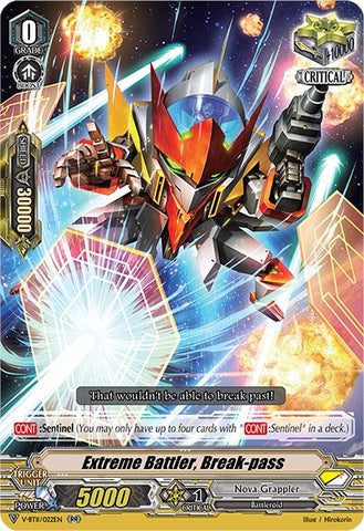 Extreme Battler, Break-pass (V-BT11/022EN) [Storm of the Blue Cavalry]