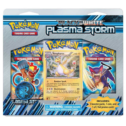 Black & White: Plasma Storm - 3-Pack Blister (Ampharos)