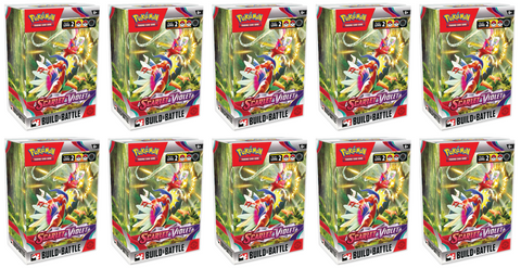 Scarlet & Violet - Build & Battle Box Display