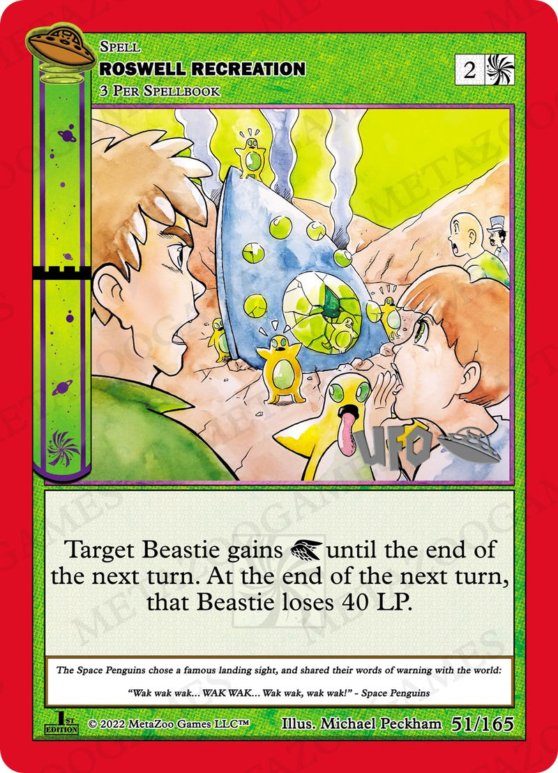 Roswell Recreation [Cryptid Nation: UFO First Edition Spoiler Pack]