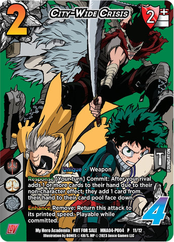 City-Wide Crisis [League of Villains Unlimited]